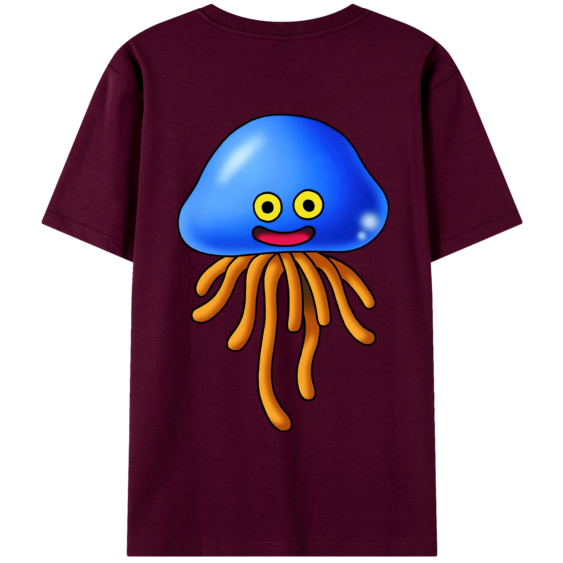 （画像用） ドラゴンクエスト Doragon Kuesuto Dragon Quest レディース半袖Tシャツ(バックプリント)